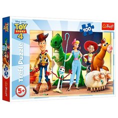 Trefl Пазл 100 детские (Дисней) 100 элемент. Давайте играть! 16356 65691800984