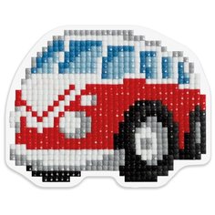 Наборы "фрея" кристальная (алмазная) мозаика ALVM-034 магнит "Автобус" 8.5 х 6.5 см