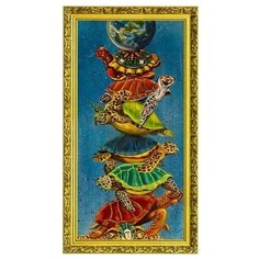 Алмазная мозаика На чем держится мир, Color KIT 30x60 см.