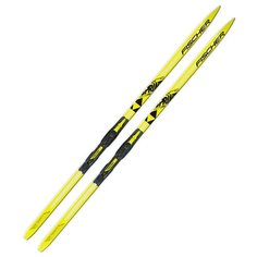 Беговые лыжи FISCHER SPRINT CROWN YELLOW JR N63317 18/19