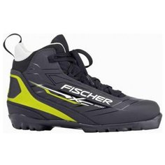 Ботинки лыжные FISCHER XC SPORT BLACK YELLOW NNN 18/19 44 eu черный