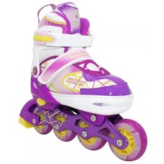 Раздвижные роликовые коньки ALPHA CAPRICE Galaxy Violet (L)