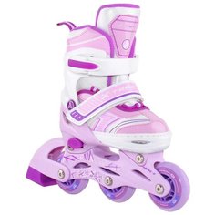 Раздвижные роликовые коньки ALPHA CAPRICE X- TEAM violet (XS)
