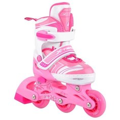 Раздвижные роликовые коньки ALPHA CAPRICE X- TEAM pink (XS)