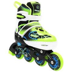 Раздвижные роликовые коньки ALPHA CAPRICE Galaxy Green (S)