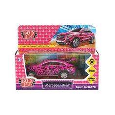 313652 Машина металл MERCEDES-BENZ GLE COUPE для девочек 12 см, двери,багаж,кор.Технопарк в к.2*36шт