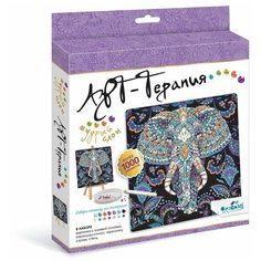 Алмазная живопись Оригами Набор для тв-ва Алмазные узоры Арт-терапия Мудрый слон Origami