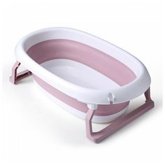 Ванночка складная Baby розовый Aqua Prime