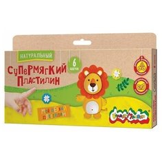 Пластилин Каляка-Маляка Супермягкий 6 цветов (ПКМ6-М)