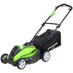 Газонокосилка greenworks 2500107 G-MAX 40V 45 cm 4-in-1