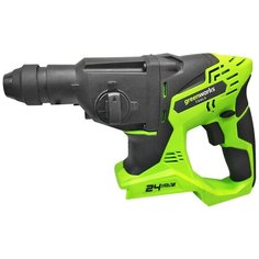 Перфоратор аккумуляторный greenworks G24HD 0, без аккумулятора
