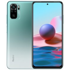 Смартфон Xiaomi Redmi Note 10 4/128 ГБ Global, лазурное озеро