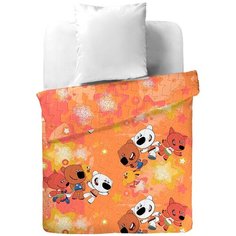 Покрывало Павлинка Мимимишки, 145 х 205 см, персиковый