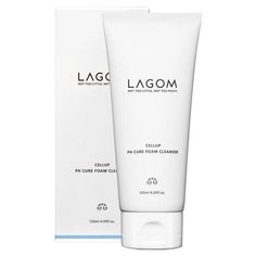 Мягкая пенка с гималайской солью - Lagom Cellup pH Cure Foam Cleanser