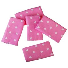 Белогривая лошадка бортики в кроватку розовый