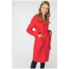 Демисезонное пальто 4-7123-128 Коралловый 50 Electrastyle