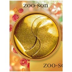 Патчи гидрогелевые с экстрактом красной икры и золотом Zoo- Son Caviar Elasticity Hydrating , 60шт
