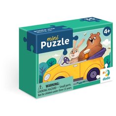 Пазл для мальчиков и девочек мини "Едем в гости" 300548 Vladi Toys