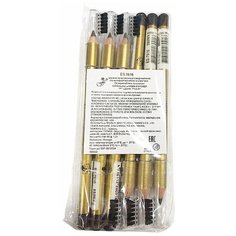 FFleur карандаш для бровей Набор ES-7616, 6 штук, оттенок 02 коричневый
