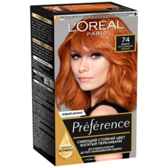 LOreal Paris Preference стойкая краска для волос, 74 манго