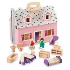 Melissa & Doug Fold & Go Mini Dollhouse 3701