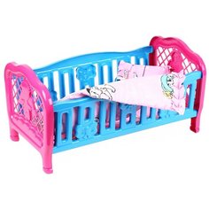 Игрушечная кроватка для куклы технок / кроватка для кукол / ролевые игры с куклами