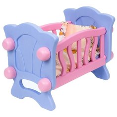 Игрушечная кроватка для куклы в подарочной коробке технок / кроватка для кукол / ролевые игры с куклами