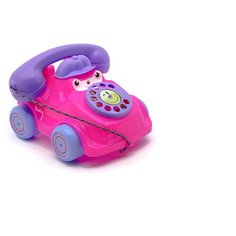 Каталка детская с ручкой маленькая телефон детский игрушечный MAXIMUS зелёный / машина каталка для мальчиков / машинка каталка детская / игрушка каталка с ручкой / игрушка телефон детский