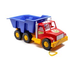Детский автомобиль MAXIMUS грузовик ураган красный / машина каталка для мальчиков / машинка каталка детская / игрушка каталка с ручкой / самосвал игрушечный / игрушки для песочницы