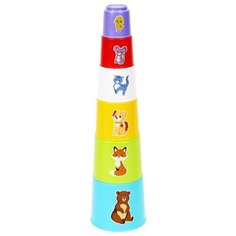 Пирамидка детская с формочками ведерко для песочницы технок / складное ведерко детское / пирамидка стаканчики / пирамидка логика / детская пирамидка / детское ведерко / пирамидка большая / формочки для песочницы / формочки для песка /