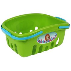 Корзина для игрушек детская зеленая технок / корзинка для игрушек / корзинка детская