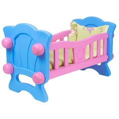 Игрушечная кроватка для куклы в подарочной коробке технок / кроватка для кукол / ролевые игры с куклами