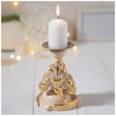 Подсвечник Ирис Бьюти Айвори Bogacho