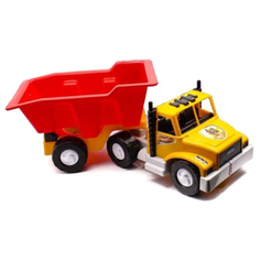 Детский автомобиль MAXIMUS грузовик ураган красный / машина каталка для мальчиков / машинка каталка детская / игрушка каталка с ручкой