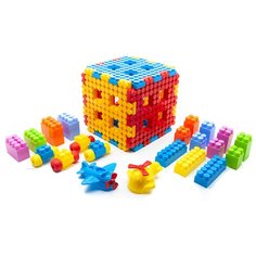 Конструктор пластиковый Maximus куб / конструктор для мальчиков / развивающие игрушки / конструкторы для девочек / конструкторы для мальчиков / конструктор для девочек / детский конструктор
