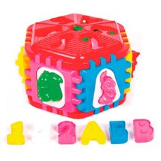 Развивающая игра сортер животные буквы цифры алфавит KINDER WAY