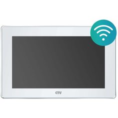 CTV-M5701 Монитор видеодомофона с Wi-Fi (Белый)