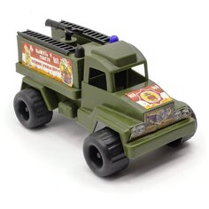 Игрушка пожарная машина военная 18,5 см Maximus пожарная машинка каталка детская / машинки игрушки для малышей / машина каталка для мальчиков / машинка детская каталка / машинка игрушка каталка / машинка детская игрушка
