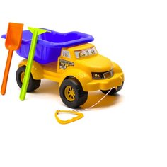 Игрушка самосвал детский большой желтый 47 см MAXIMUS Челленджер / грузовик игрушка большой / самосвал игрушка большой / детская машина каталка для мальчиков / игрушка каталка / машинка детская каталка / машинка игрушка / машинка детская игрушка