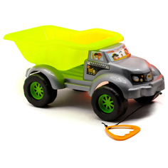 Игрушка самосвал детский большой серый 47 см MAXIMUS Челленджер / грузовик игрушка большой / самосвал игрушка большой / детская машина каталка для мальчиков / игрушка каталка / машинка детская каталка / машинка игрушка / машинка детская игрушка