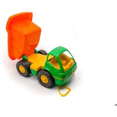 Игрушка самосвал детский большой зеленый 42 см MAXIMUS Пионер / грузовик игрушка большой / самосвал игрушка большой / детская машина каталка для мальчиков / игрушка каталка / машинка детская каталка / машинка игрушка / машинка детская игрушка