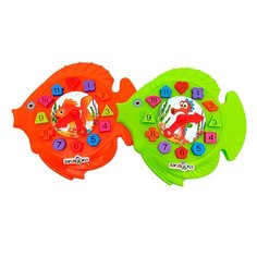 Развивающая игра часики сортер KINDER WAY