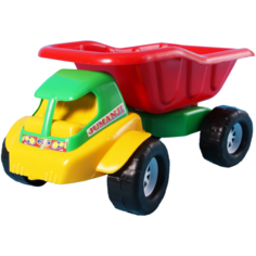 Игрушка самосвал детский большой красный 40 см MAXIMUS Скреппер / грузовик игрушка большой / самосвал игрушка большой / детская машина каталка для мальчиков / игрушка каталка / машинка детская каталка / машинка игрушка / машинка детская игрушка