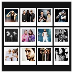 Стикеры "30 seconds to mars" / Стикербомбинг /Стикеры на телефон / ноутбук / для детей. Ru Print