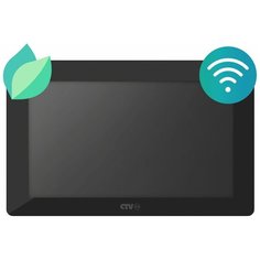 CTV-iM Cloud 7 Монитор видеодомофона с Wi-Fi (CTV-iM730W Cloud 7 B, Черный)