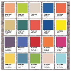 Стикеры "Pantone Цвета и сочетания" / Стикербомбинг /Стикеры на телефон / ноутбук / для детей. Ru Print