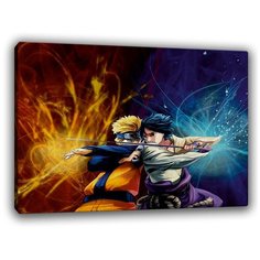 Картина на холсте "Наруто" Ru- print . Картина для интерьера дома. Картина на холсте 30х40.