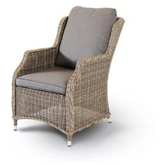 «Неаполь» плетеный стул, серо-соломенный 4 Si S