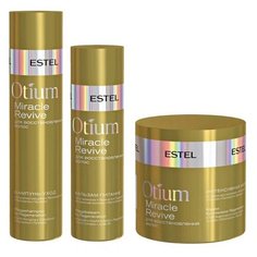 ESTEL Косметический набор для восстановления волос OTIUM MIRACLE REVIVE (шампунь 250 мл, бальзам 200 мл, маска 300 мл)