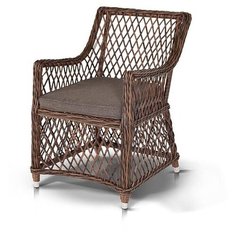 «Латте» плетеное кресло из искусственного ротанга, цвет коричневый 4 Si S
